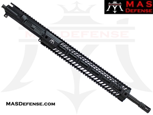 18" .223 WYLDE AR-15 BARRELED UPPER - MAS DEFENSE SQUADRON 15" LIGHTWEIGHT QUAD RAIL - BALLISTIC ADVANTAGE BARREL