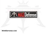 MAS DEFENSE PVC VELCRO PATCH - 4" x 1"