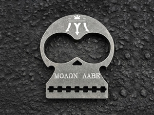 MAS DEFENSE MOLON LABE BOTTLE OPENER - STAINLESS STEEL