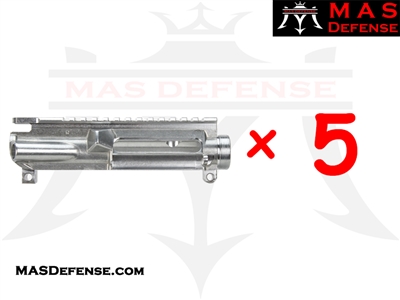 MAS DEFENSE AR15 STRIPPED UPPER RECEIVER - NON ANODIZED