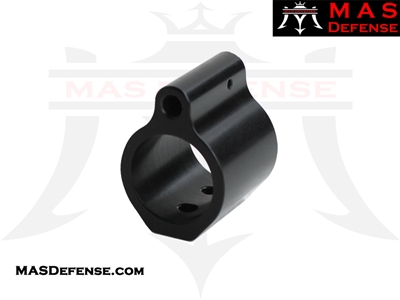 .750 LOW PROFILE GAS BLOCK - STEEL MELONITE NITRIDE