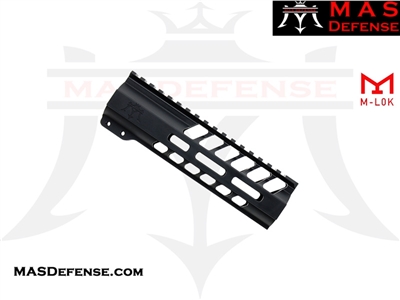 ***BLEM*** MAS DEFENSE 7.25" NERO M-LOK FREE FLOAT