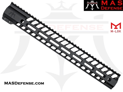 ***BLEM*** MAS DEFENSE 15" NERO M-LOK FREE FLOAT