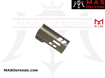 MAS DEFENSE 4.2" NERO M-LOK FREE FLOAT - FDE