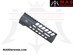 MAS DEFENSE 7.25" NERO M-LOK FREE FLOAT - STEALTH GRAY