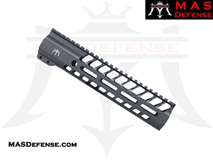 MAS DEFENSE 9.87" NERO M-LOK AR-15 FREE FLOAT - STEALTH GRAY CERAKOTE AR15