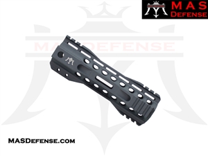 MAS DEFENSE 7.25" RIDGELINE M-LOK AR-15 QUAD RAIL - STEALTH GRAY