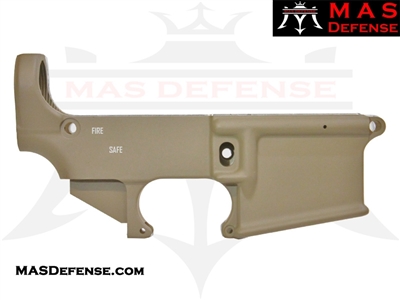 ***BLEM*** 80% FORGED LOWER RECEIVER AR-15 - FLAT DARK EARTH (FDE)