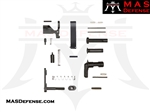 LOWER PARTS KIT AR-15 - MINUS FIRE CONTROL GROUP - GRIP