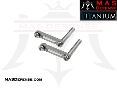 TITANIUM ANTI-ROTATION TRIGGER / HAMMER PIN SET