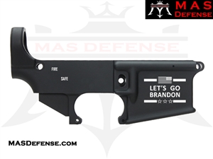 80% FORGED LOWER RECEIVER - AR-15 80 PERCENT 80 % AR15 AR 15 LET'S GO BRANDON