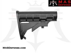 M4 6 POSITION ADJUSTABLE MIL-SPEC STOCK - BLACK