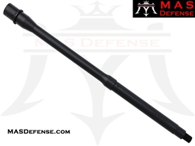 16" 5.56 / .223 1x7 GOVERNMENT 4150 CrMoV MELONITE NITRIDE BARREL - MID-LENGTH GAS