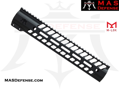 MAS DEFENSE AR-10 .308 DPMS GEN 1 HIGH PROFILE - 12.62" NERO M-LOK FREE FLOAT HANDGUARD - BLACK