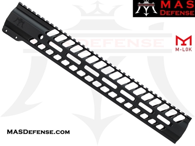 ***BLEM*** MAS DEFENSE AR-10 .308 DPMS GEN 1 HIGH PROFILE - 15" NERO M-LOK FREE FLOAT