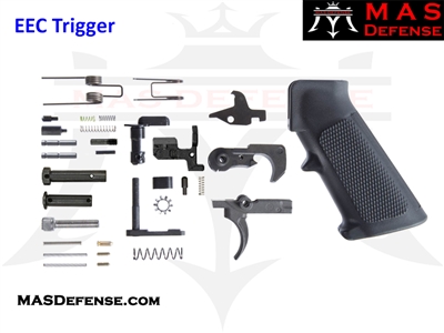 AR-10 .308 DPMS GEN 1 LOWER PARTS KIT LPK - EZ PULLS AND ENHANCED ELONGATED CUT TRIGGER (EEC)