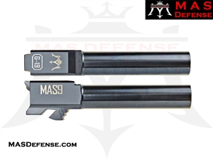 MAS DEFENSE 9MM 416R STAINLESS STEEL BARREL - GLOCK 19 FITMENT - RADIANT GRAY