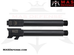 MAS DEFENSE 9MM 416R STAINLESS STEEL THREADED BARREL - GLOCK 17 GEN 1-4 FITMENT - MELONITE NITRIDE G17