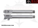 MAS DEFENSE 9MM 416R STAINLESS STEEL THREADED BARREL - GLOCK 17 FITMENT- MATTE