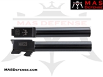 MAS DEFENSE 9MM 416R STAINLESS STEEL CONVERSION BARREL - GLOCK 22 FITMENT - RADIANT GRAY (DLC)