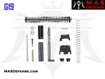 MAS DEFENSE GLOCK SLIDE PARTS KIT - COMPACT G19 GEN 1-3