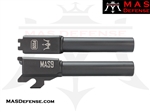 MAS DEFENSE 9MM 416R STAINLESS SIG P320 COMPACT / CARRY BARREL - MELONITE NITRIDE