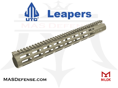 UTG PRO M-LOK 15" SUPER SLIM FREE FLOAT FDE - MTU019SSMD