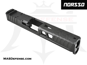 NORSSO TIGER CLAW 2.0 SLIDE FOR GLOCK 17 GEN 1-3 WITH RMR OPTIC CUT - N17-TC2-RMR-3