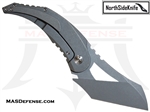 NORTH SIDE KNIFE TITANIUM (6AL4V) KOMODO - GRAY / STONEWASH