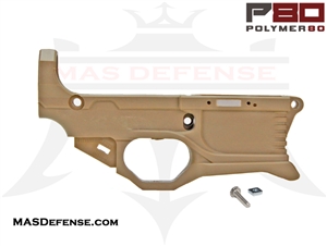 POLYMER80 AR-15 RHINO BK556V3 80% POLYMER LOWER RECEIVER KIT FDE FLAT DARK EARTH - P80-BK556V3-FDE P80-RL556V3-FDE