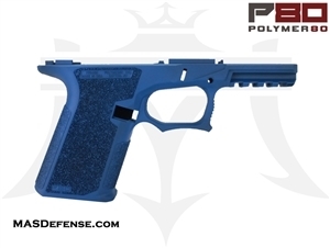 POLYMER80 80% FRAME ONLY COMPACT G19 / G23 PF940C P80-BKC - CERAKOTE NRA BLUE P80-FOBC-CKNRBLU