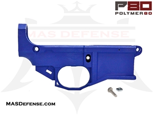 POLYMER80 AR-15 PHOENIX G150 80% LOWER RECEIVER - BLUE -  P80-BKNKIT-BLU P80-G150-BLU