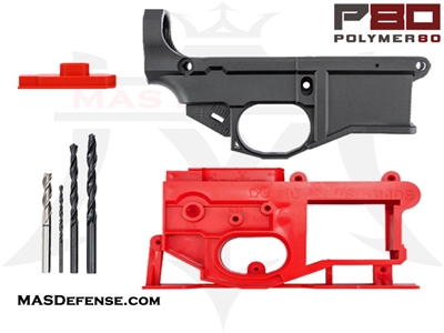 POLYMER80 AR-15 PHOENIX G150 80% POLYMER LOWER RECEIVER KIT BLACK - P80-NKIT-BLK