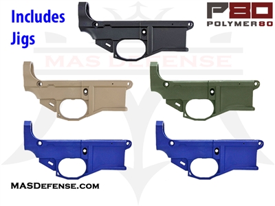 â€‹(5) PACK POLYMER80 AR-15 PHOENIX NKIT 80% POLYMER LOWER RECEIVERS BLACK - P80-NKIT- COLOR OPTIONS P80-NKIT-BLK P80-NKIT-FDE P80-NKIT-GRY P80-NKIT-ODG P80-NKITP80-NKIT-BLK P80-NKIT-FDE P80-NKIT-GRY P80-NKIT-ODG