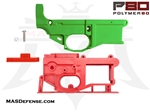 POLYMER80 AR15 G150 80% POLYMER LOWER RECEIVER KIT ZOMBIE GREEN - P80-NKIT-ZGN