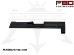 POLYMER80 9MM STRIPPED SLIDE GLOCK 19 FITMENT GEN 3 P80 PF940C BLACK NITRIDE - RMR OPTIC CUT - P80-PS9C-OCS-BN G17 STANDARD FULL SIZE