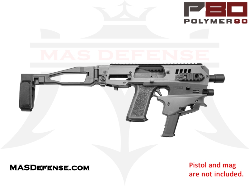POLYMER80 MCK MICRO RONI CONVERSION KIT STABILIZER BRACE FOR P80