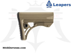 UTG PRO OPS READY S3 COMPACT STOCK - MILSPEC - FDE - RBUS3DMS