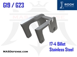 ROOK TACTICAL FRONT LOCKING BLOCK FOR POLYMER80 FRAMES ROOK-1002 - COMPACT PF940CV1 P80-FOBC P80-BKC P80-PF940CV1