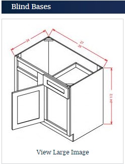 BASE BLIND CORNER 36