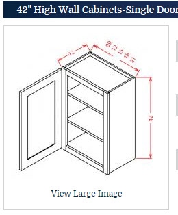 Oak Wall Cabinet 942