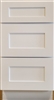 Shaker White Drawer Base 18-3