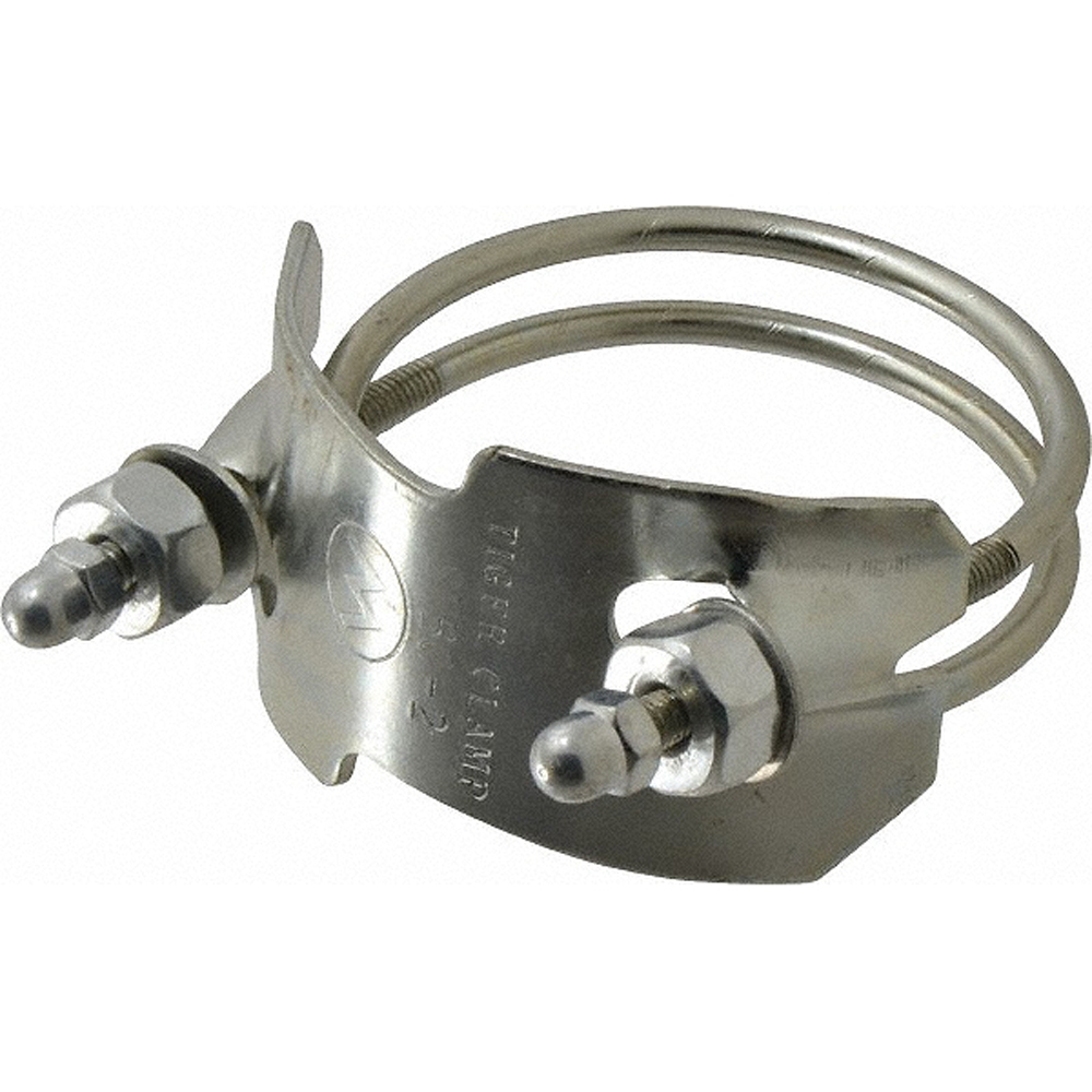 Double Wire Corrugated Hose Clamp - This is the best clamp for use with  corrugated hose or tubing.