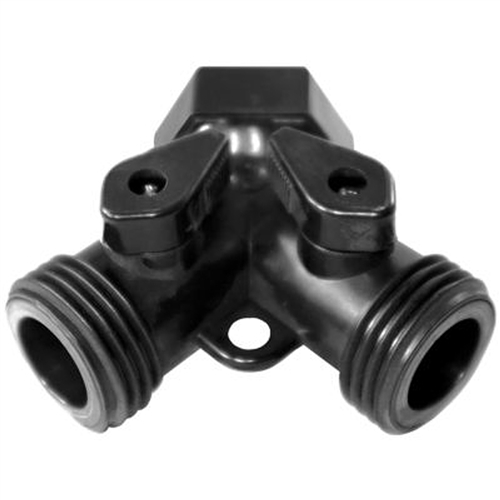 Garden Hose Shut Off Valve - 3/4" FGHT x 3/4" MGHT - 2 Valve