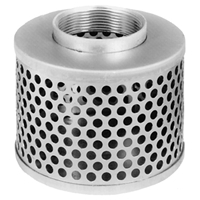 Round Hole Steel Strainer