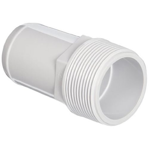Smooth Straight Combo Hose Adapter - 1.5" X 1.5"/1.25"