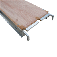 10' X 19" Aluminum/Plywood Scaffold Deck