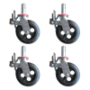 Set of 4 - 8 " Heavy Duty Caster Wheels