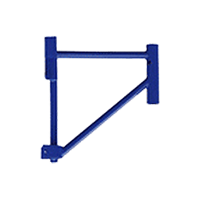 12" Scaffold Tube Side Bracket (1-Board)