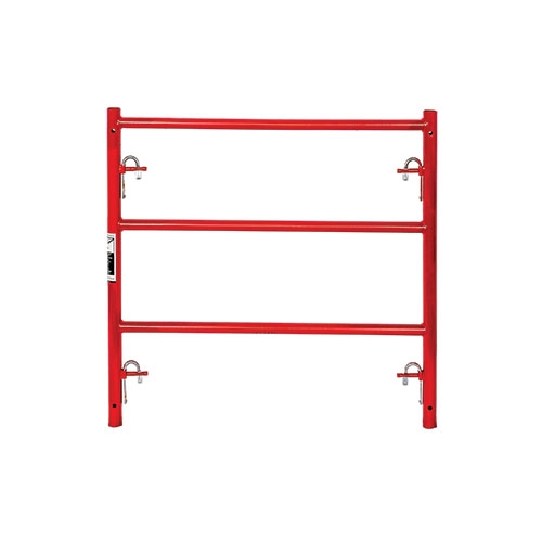 3' x 3' 1" W-Style Single Ladder Scaffold Frame w/Candy Cane Lock